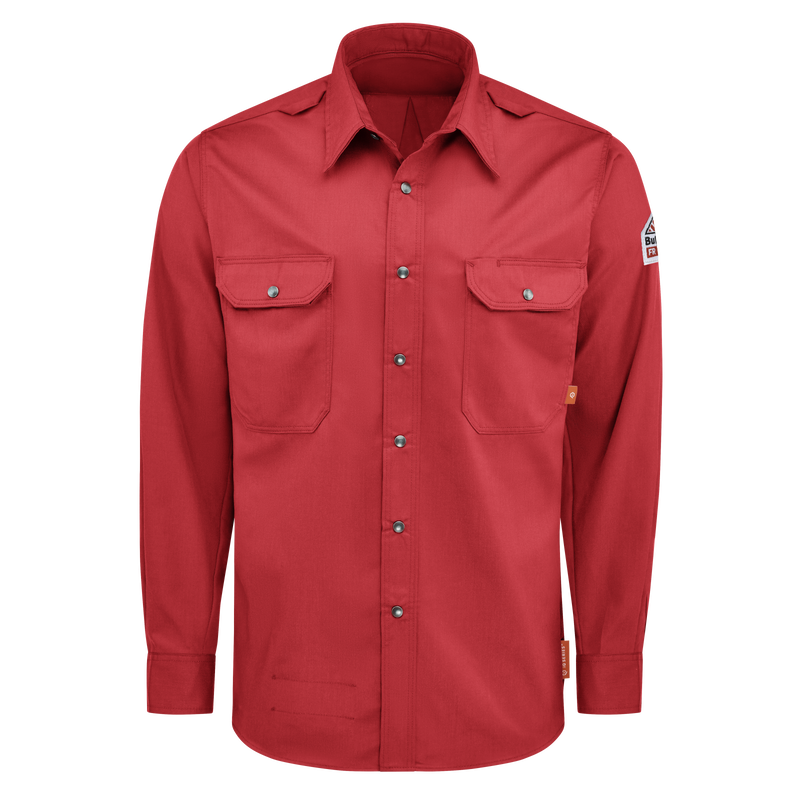 iQ Series&reg; Men's Midweight Comfort Snap-Front Woven Shirt image number 0