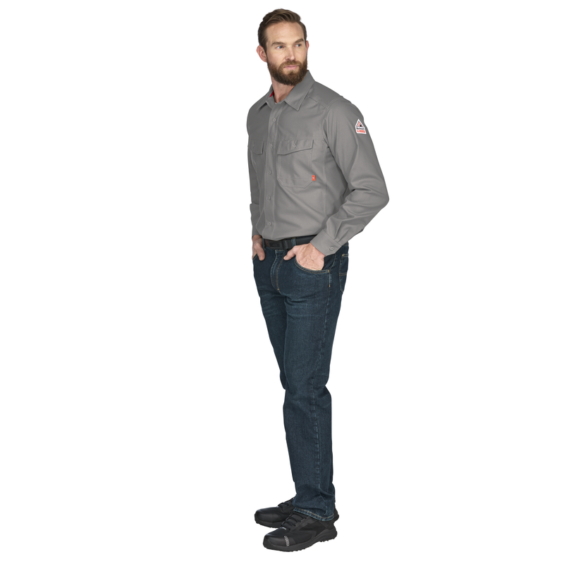 iQ Series&reg; Endurance Collection Men's FR Work Shirt image number 4