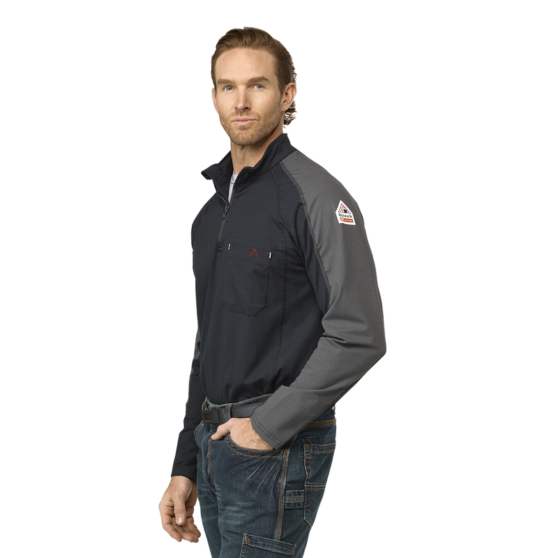 Men's 1/4 Zip Flex Knit image number 2