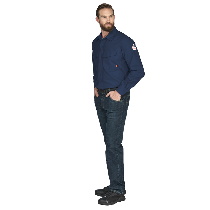 iQ Series&reg; Endurance Collection Men's FR Work Shirt image number 4