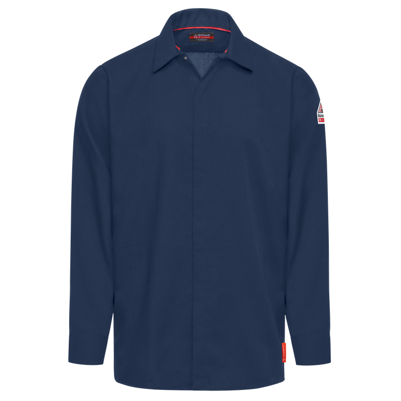iQ Series&reg; Comfort Woven Men's Lightweight FR Food Processing Shirt image number 0