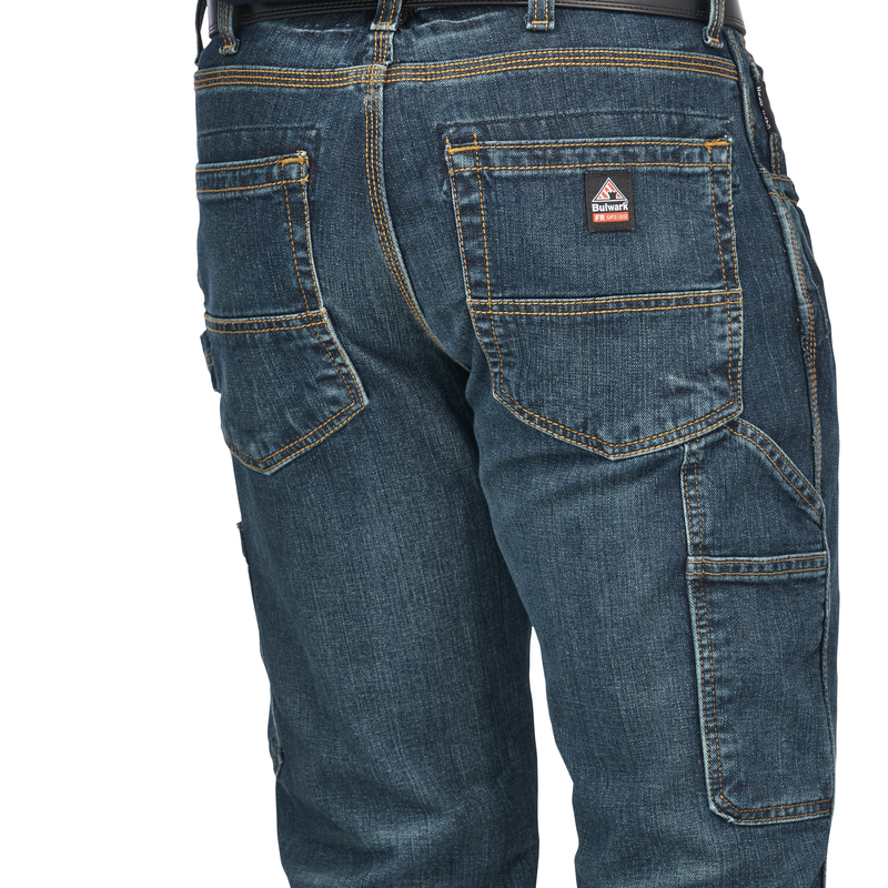 Men's Stretch Denim Dungaree image number 19